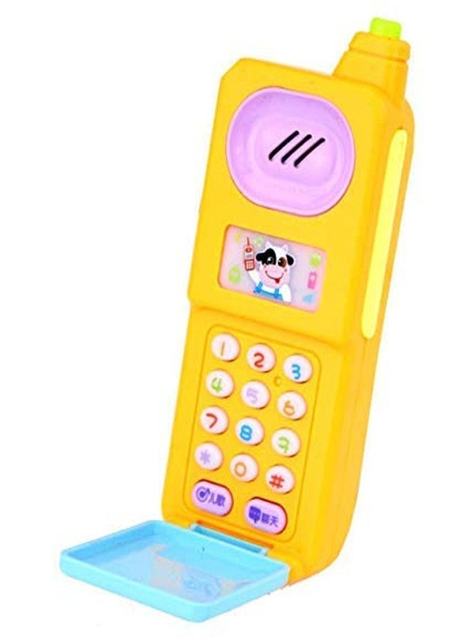 VGRASSP Pretend Play Flip Cell Phones for Kids, Toddlers, Cellphone Toy with Music, Ringtones, LEDs, Birthday Party Favors and Gifts for Girls - Color as per Stock - Image 5